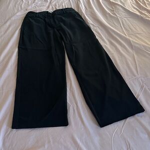 Banana Republic Women's Black Wide Leg Pants
